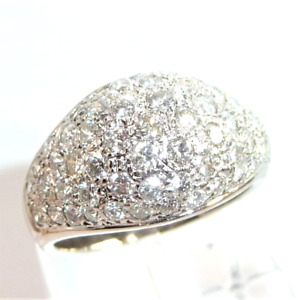 Ring 585 Weißgold 1.15 ct Diamant - Gr: 52 / 16,6 mm - änderbar -6,8gr