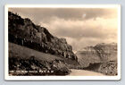 RPPC Tensleep Canyon Old US 16 Hwy Leigh Creek Monument Site Postkarte