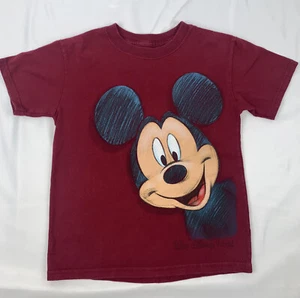 Disney World Mickey Mouse Shirt Front And Back Mickey Print. XS 4T - Picture 1 of 4