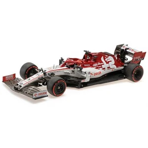 Minichamps 1:18 Scale Alfa Romeo Racing F1 C39 Kimi Raikkonen Syrian GP 2020 - Picture 1 of 1