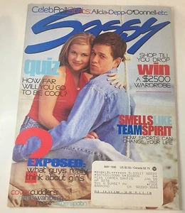 Vintage Sassy Magazine May 1996 Reese Witherspoon Mark Wahlberg 90’s Teen RARE - Picture 1 of 1
