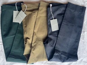 NUEVO CON ETIQUETAS EVERLANE Pantalones de Trabajo Elásticos Mezcla Algodón (Varios Colores y Tallas) - Imagen 1 de 15