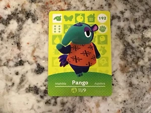 PANGO 192 Animal Crossing Amiibo autentica Nintendo come nuova card della serie 2 - Foto 1 di 1
