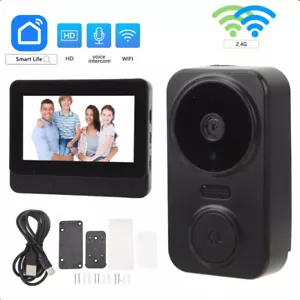 Türklingel Kamera Funkklingel Nachtsicht WIFI HD Video Türsprechanlage Doorbell - Bild 1 von 19