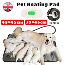 45/75cmPet Heating Pad Dog Cat Electric Heat Mat Heated Bed Puppy Whelping Pads