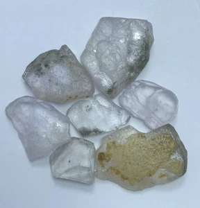 162 Crt Faceted Quality Rough Apatite Lot From Zagi Mine PAK Loose Gemstone - Picture 1 of 13