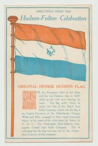 Hudson-Fulton Celebration, Original Hudson Flag - Picture 1 of 2