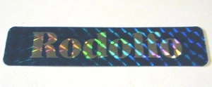 ALTER ORIGINAL PRISMA AUFKLEBER / Old Sticker NAME RODOLFO (9 x 2 cm) - Bild 1 von 1