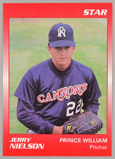 JERRY NIELSEN - 1989 Star UER #91 Prince William Cannons