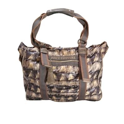 Bolso de hombro vintage Juicy Couture acolchado camuflaje Foto 1 de 4