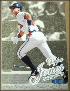 1998 Ultra Gold Medallion Edition Chipper Jones Card #202G Atlanta Braves NRMT - Picture 1 of 3