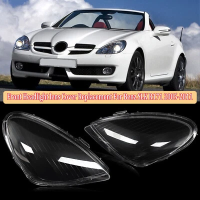 Cubierta de lente de faro delantero pantalla para Mercedes-Benz SLK R171 2005-2011  Foto 1 de 4