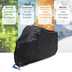 XXL Motorrad Abdeckplane Motorradgarage Ganzgarage Roller Abdeckung Abdeckhaube  - Bild 1 von 12