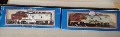 MODEL POWER Model Train F3 Locomotive and F3 Dummy 6730/6731 HO scale - Image 1 of 4