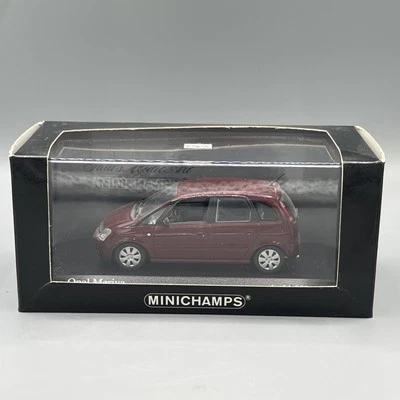 Minichamps 1/43 Scale 2003 Opel Vauxhall Meriva Red Metallic 400042101 FREE P&P  - Image 1 of 4