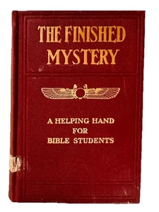 WATCHTOWER 1917 THE FINISHED MYSTERY Studies in the Scriptures SERIES 7 - Imagen 1 de 13