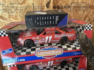 Bill Elliott 1993 1/18th #11 Budweiser T-Bird Ertl #7358 Diecast.  - Picture 1 of 4