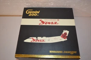 NEW GEMINI 200 AIR CANADA JAZZ BOMBARDIER DASH 8100 G2ACA153 AIRPLANE 1:200 - Picture 1 of 6
