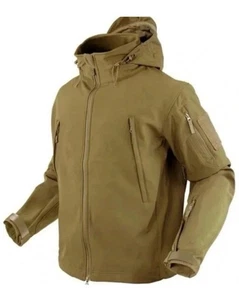 Condor 602 Summit Soft Shell Tactical Jacket Full Zip Coyote Tan Mens M Great - Picture 1 of 9