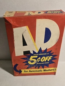 Detersivo bucato vintage Colgate AD mai aperto vedi descrizione - Foto 1 di 10