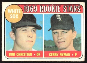 Tarjeta de béisbol 1969 O-Pee-Chee Canadá vintage White Sox Rookies - Bob - Imagen 1 de 2