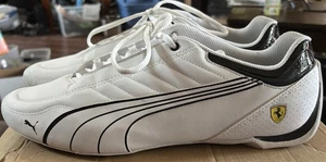 Puma Schuhe - 2019 SF Scuderia Ferrari Future Kart Cat Low White - Gr. 14 Herren - Bild 1 von 5