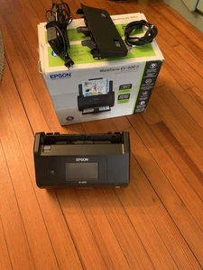 Epson Workforce ES-580W Wireless Color Duplex Document Scanner w/ Power Cord + - Photo 1/5