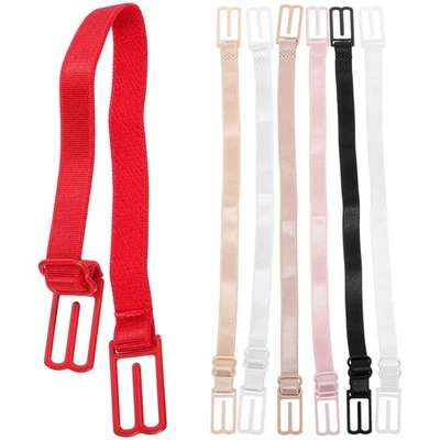 7 Pcs Bra Clip Set Back Extenders for Bras Strap Clips Extension Buckle - Image 1 of 4