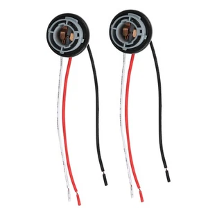 ´2pcs 1157 Socket LED Turn Signal Brake Light Bulbs Holder Adapter Base - Picture 1 of 7