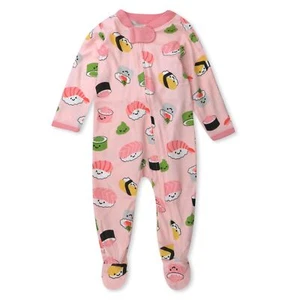 HonestBaby Sleep & Play Footed One-Piece Pajama Sleeper 100% Organic Cotton B... - Picture 1 of 3