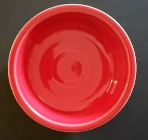 TAZÓN DE CEREAL DE SOPA FIESTA HOMER LAUGHLIN ROJO - Imagen 1 de 6