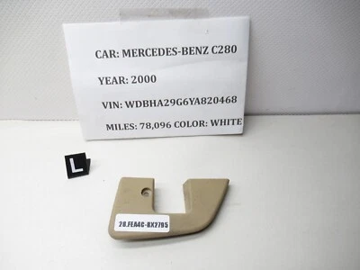 Mercedes-Benz C280 1994-2000 cerradura puerta izquierda pestillo cubierta embellecedor A2107230124 OEM Foto 1 de 4
