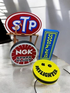 Racing Logo Pack LED Signboard Custom Slot car signs- Save$$ - Picture 1 of 10