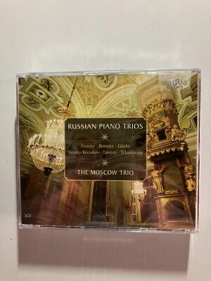 Russian Piano Trios The Moscow Trio Rimsky-Korsakov Tchaikovsky SEALED 3 CD Set - Image 1 of 2