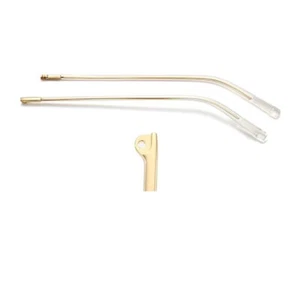 1 Pair Metal Plastic Glasses Replacement Glasses Replacement Temple Gold Eyeg... - Picture 1 of 6