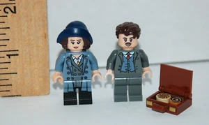 Harry Potter Lego Mini Figures Jacob Kowalski Tina Goldstein Fantastic Beasts - Picture 1 of 2