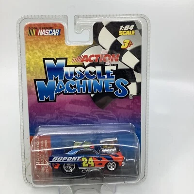 Action Muscle Machines Jeff Gordon #24 DuPont '55 Chevrolet Bel Air Nascar Foto 1 de 4