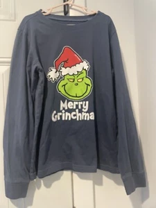 Life Is Good Merry Grinchmas Kids Size XL Christmas Grinch Shirt - Picture 1 of 10