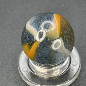 Peltier Rainbo Marble Peltier Marble Vintage Marbles 0.591” - Picture 1 of 12