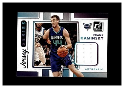 2017-18 帕尼尼·多鲁斯球衣系列 #7 弗兰克·卡明斯基 夏洛特黄蜂队 — 第 1/2 张图片