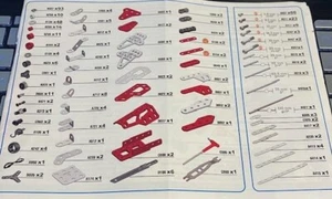 Meccano spares & parts Pick Part Number, Colour and Quantity. correct - Picture 1 of 70