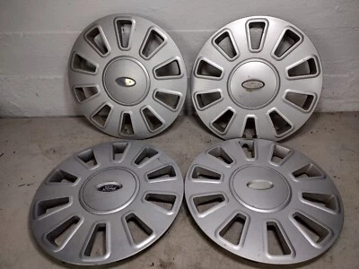 Complete set 4 06-11 Ford Crown Victoria P71 Police 17” Full Wheel Cover Hubap - Image 1 of 4