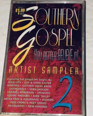 Southern Gospel You Better Believe It 2 Artist Sampler Cassette 1S16 - Image 1 of 4