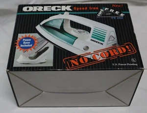 NEW OPEN BOX ORECK SPEED IRON TX 850 CORD FREE - Picture 1 of 4