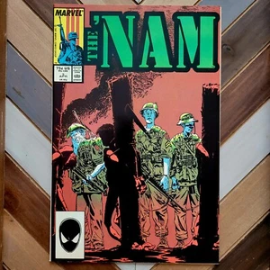 The 'NAM #5 NM- (Marvel 1986) ALTO GRADO "Humpin' The Boonies" (arte dorado) - Imagen 1 de 3