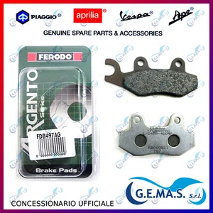 Pasticche pastiglie freno FERODO FDB497AG Peugeot Geopolis Suzuki Kymco Agility - Foto 1 di 2