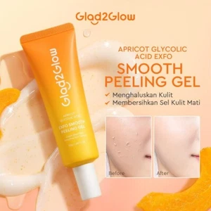 Glad2Glow Apricot Glycolic Acid Exfo Smooth Peeling Gel 50ml - Picture 1 of 6
