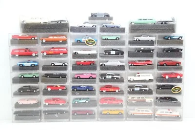 PRALINE - 1:87 HO - 46 Auto Americane A Scelta - NUOVO Nella Sua Scatola - Immagine 1 di 4
