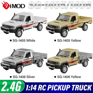 SG-1405/1406 2.4G 1:14 RC Pickup Truck 2WD 15KM/H Rear Straight Axle Drive Truck - Picture 1 of 26