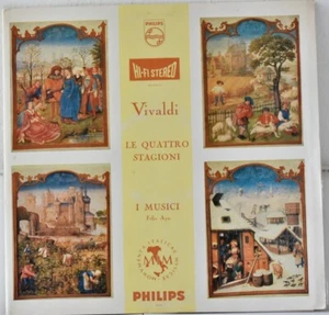 PHILIPS HI-FI STEREO 835030 AY 1960 VIVALDI Quattro Stagioni  Felix AYO/I MUSICI - Picture 1 of 5